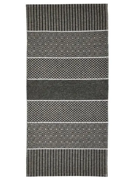Plastmatter - Horredsmattan Alfie (graphite) (Størrelse: 70 x 250 cm)