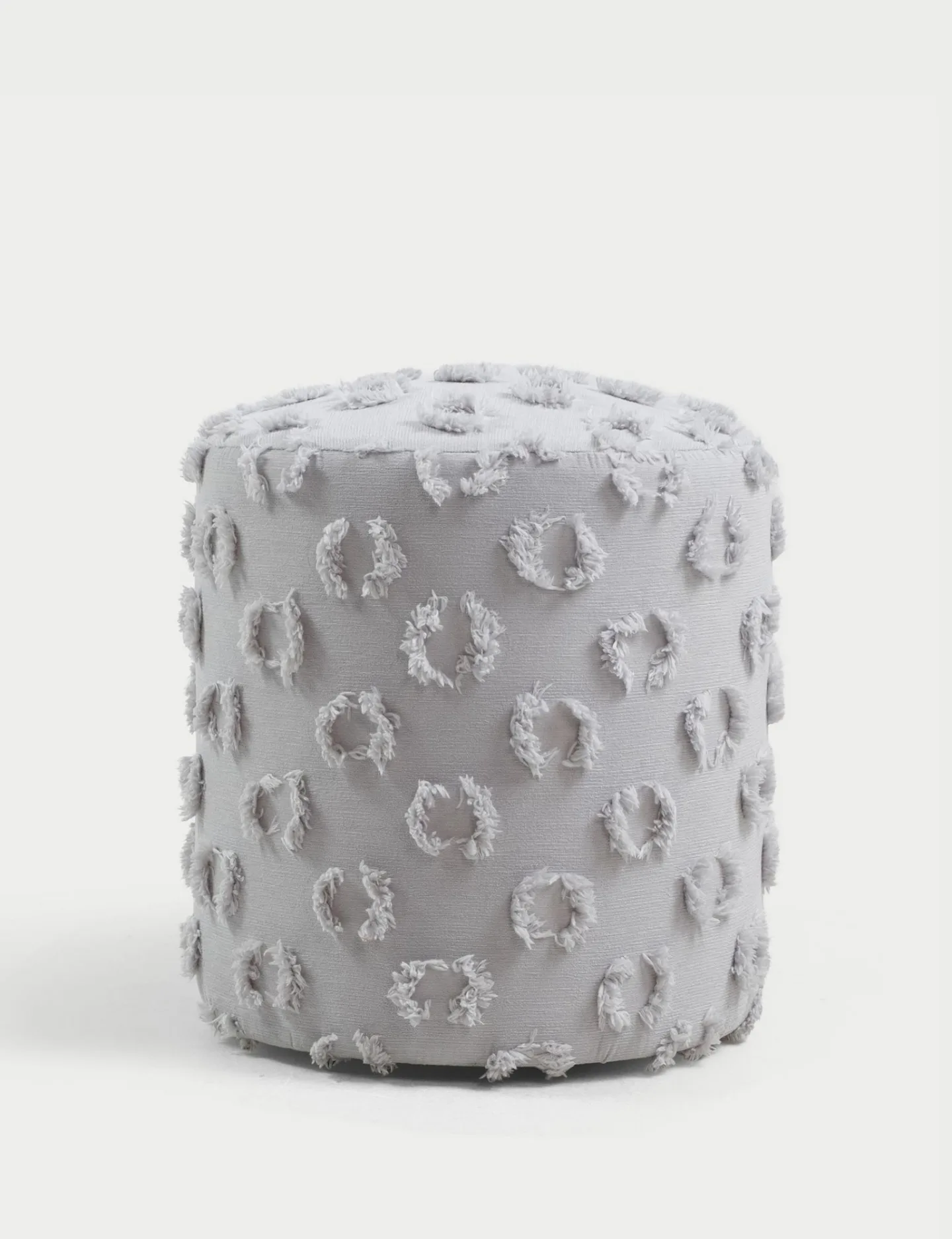 Meric Sittpuff 40 cm Rund - Grå
