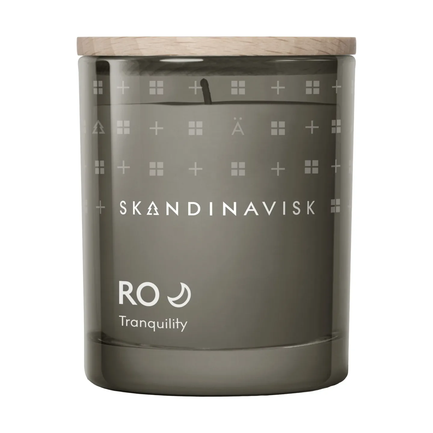 Skandinavisk Ro doftljus med lock 65 g