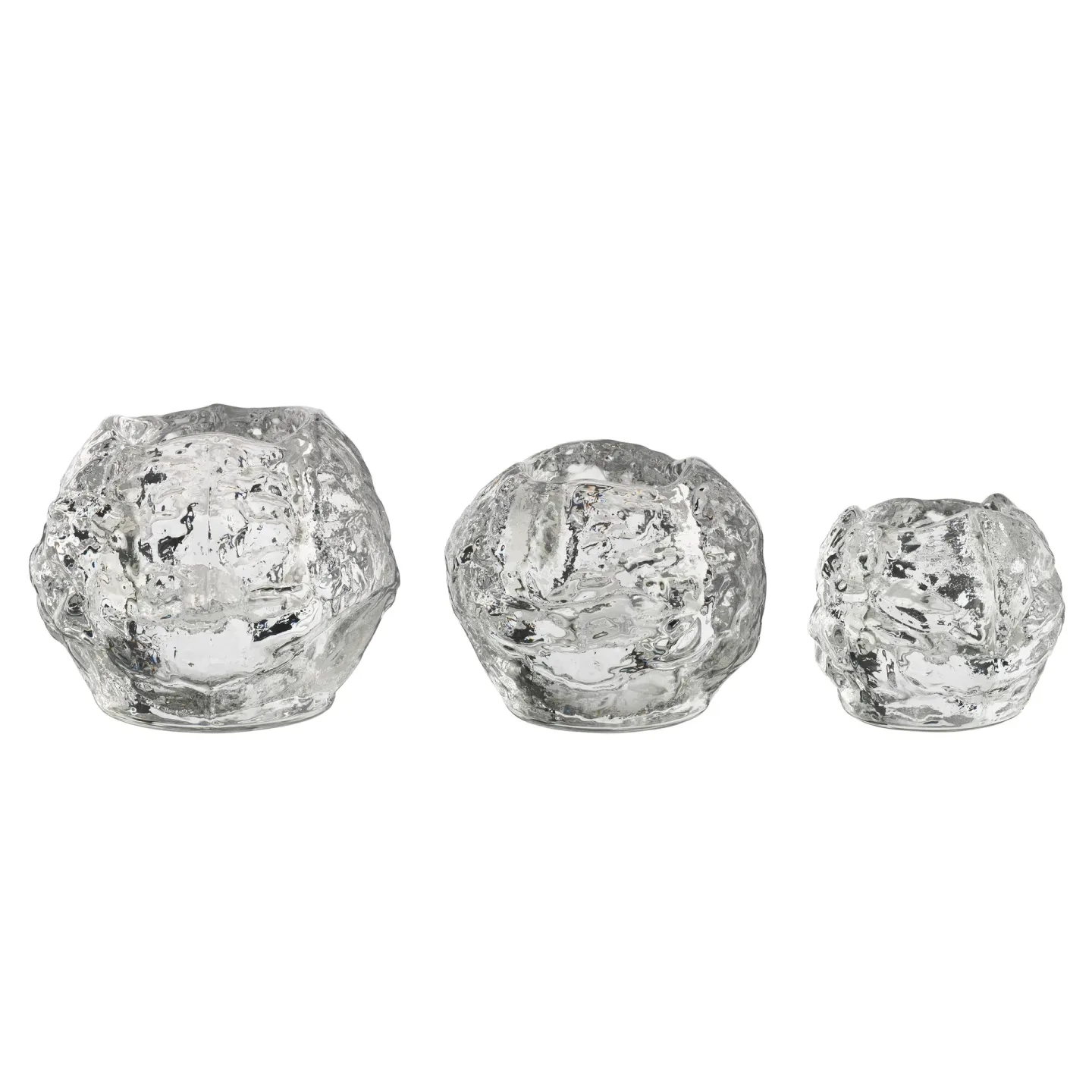 Kosta Boda Snowball ljuslykta 3-pack 3-pack