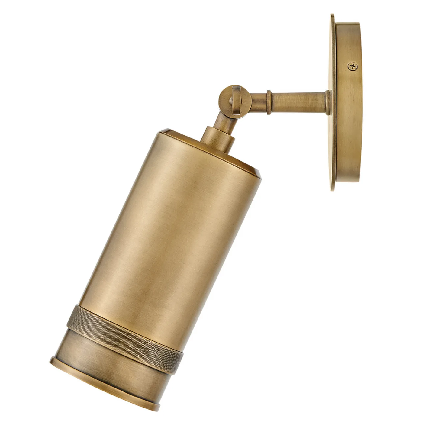 Pratt Außenwandlampe altmessing 14cm IP44 GU10-LED - HINKLEY - Antik - Aluminium - Einflammig