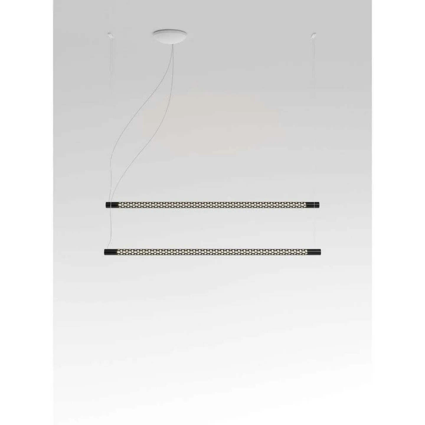 Squiggle H10 Pendelleuchte 3000K Matt Black - Rotaliana - Metall