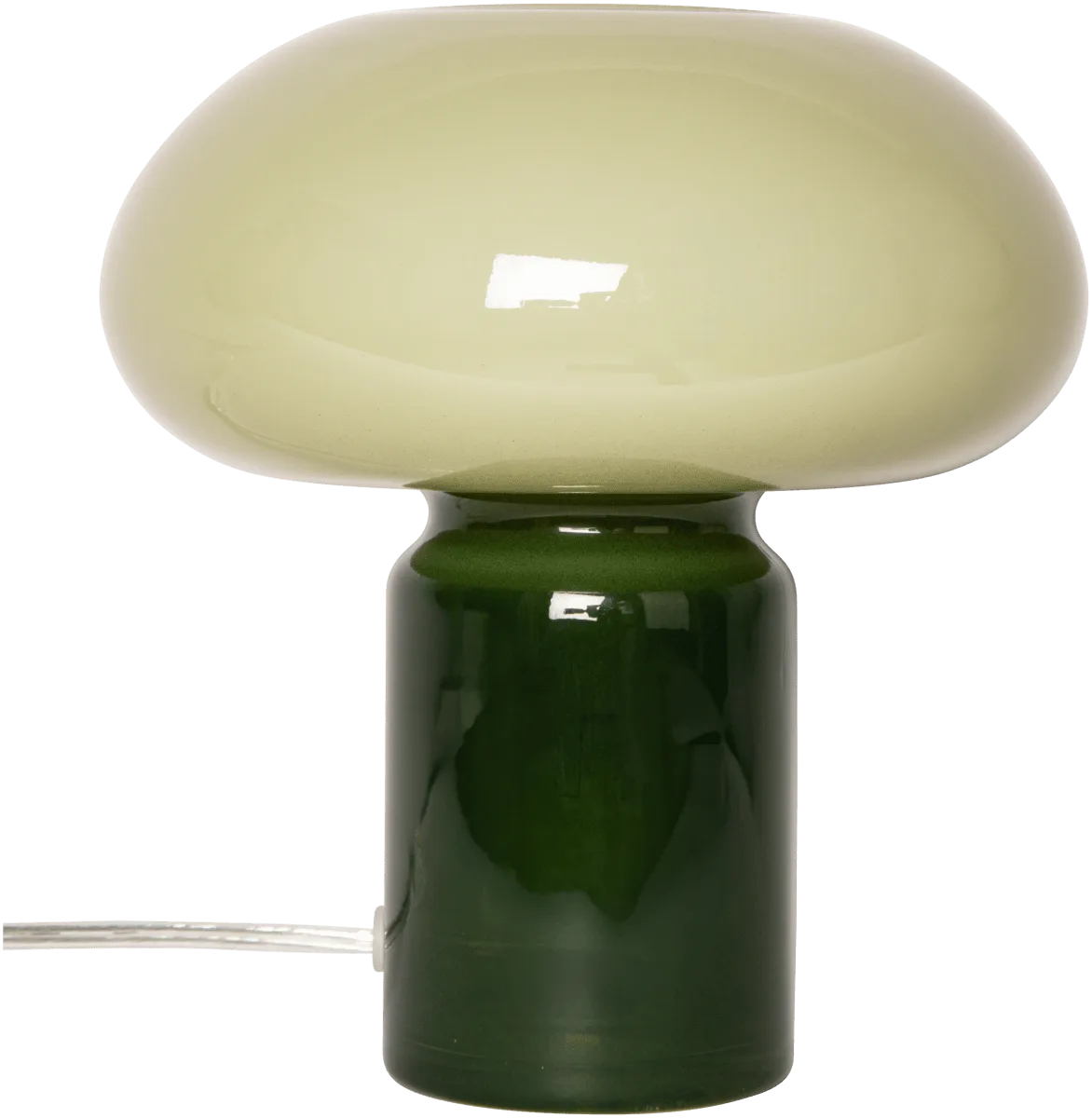 Eja - Glas 23cm - Bordslampa - Grön