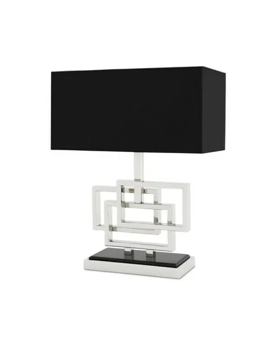 Windolf bordslampa nickel