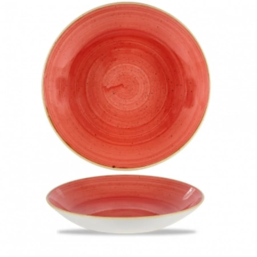 Churchill Teller tief Stonecast Rot Porzellan 31 cm