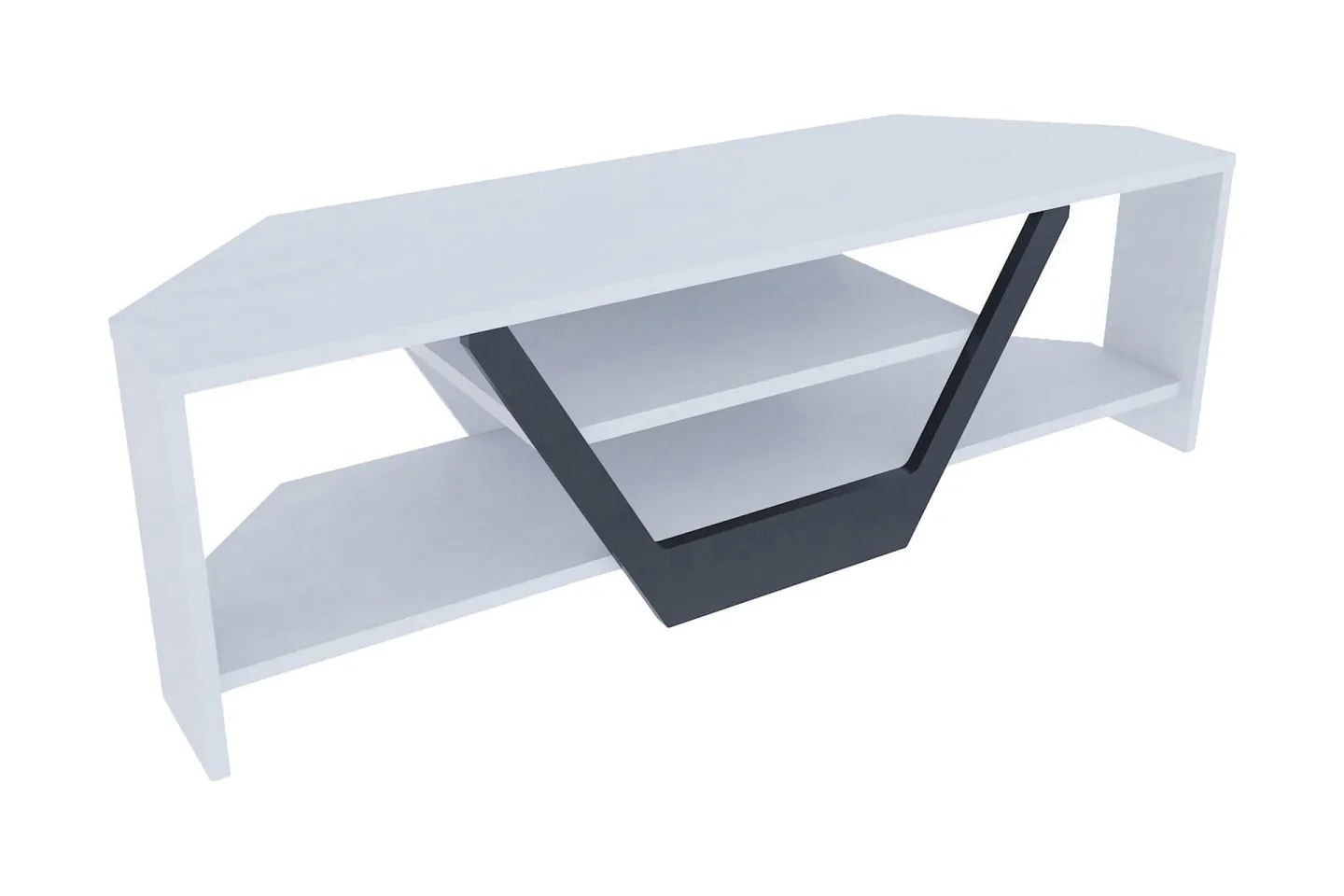 Andifli Tv-bänk 120x36,8 cm - Vit