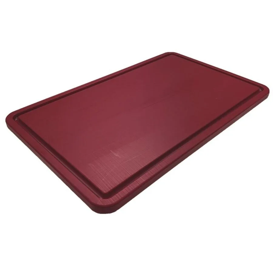 Lagotto Schneidebrett Polypres rot HDPE B 53 cm T 32.5 cm