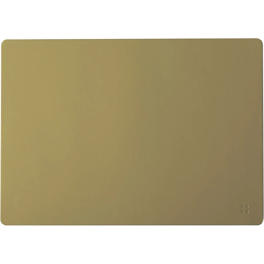 Tischset Ambiente gold PVC Eigene Form B 45 cm