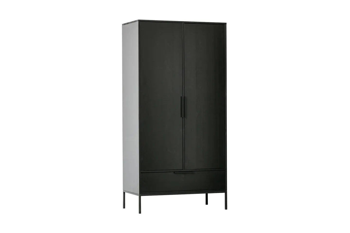 Swichor Garderob 180 cm - Svart