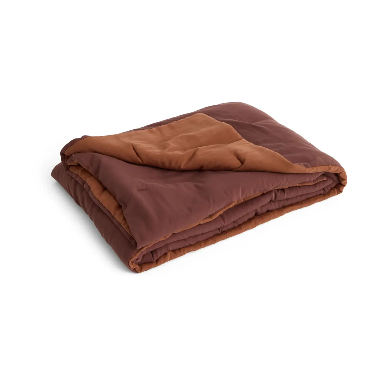 HAY Air Quilt filt Iron red, 140x200 cm