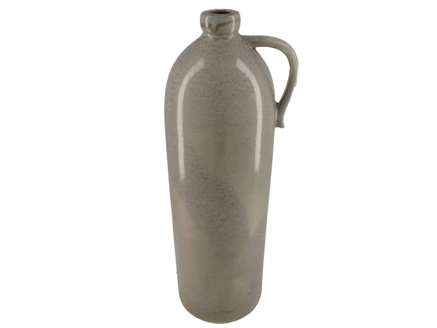 Decofinder Flasche Keramik Hellblau H: 50 cm | Schubiger Möbel