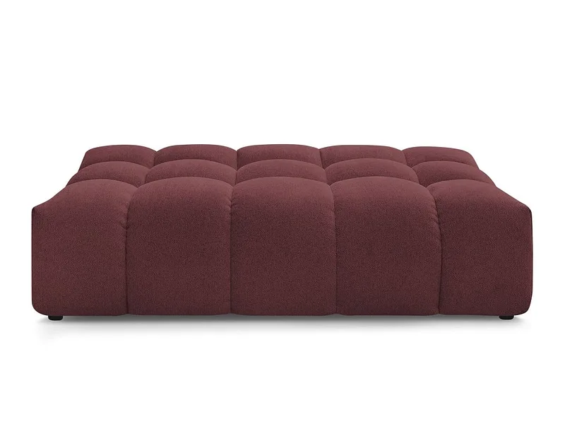 Hocker BOBOCHIC EVEREST 100x166x40cm stoff chiniert rot