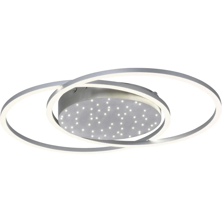 Deckenlampe Q-Frameless Weiss Aluminium 30 cm 6.8 cm - LED - LED Energiesparlampen