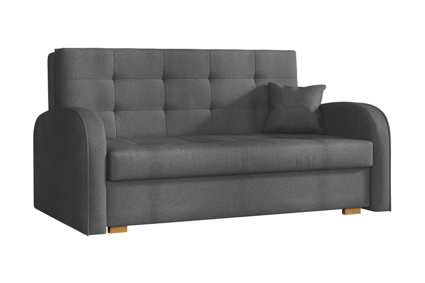 Bensbyn Bäddsoffa 153x98x85 cm - Mörkgrå