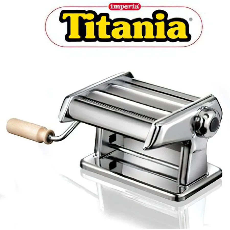 Pastamaschine Titania silber Edelstahl B 22.9 cm