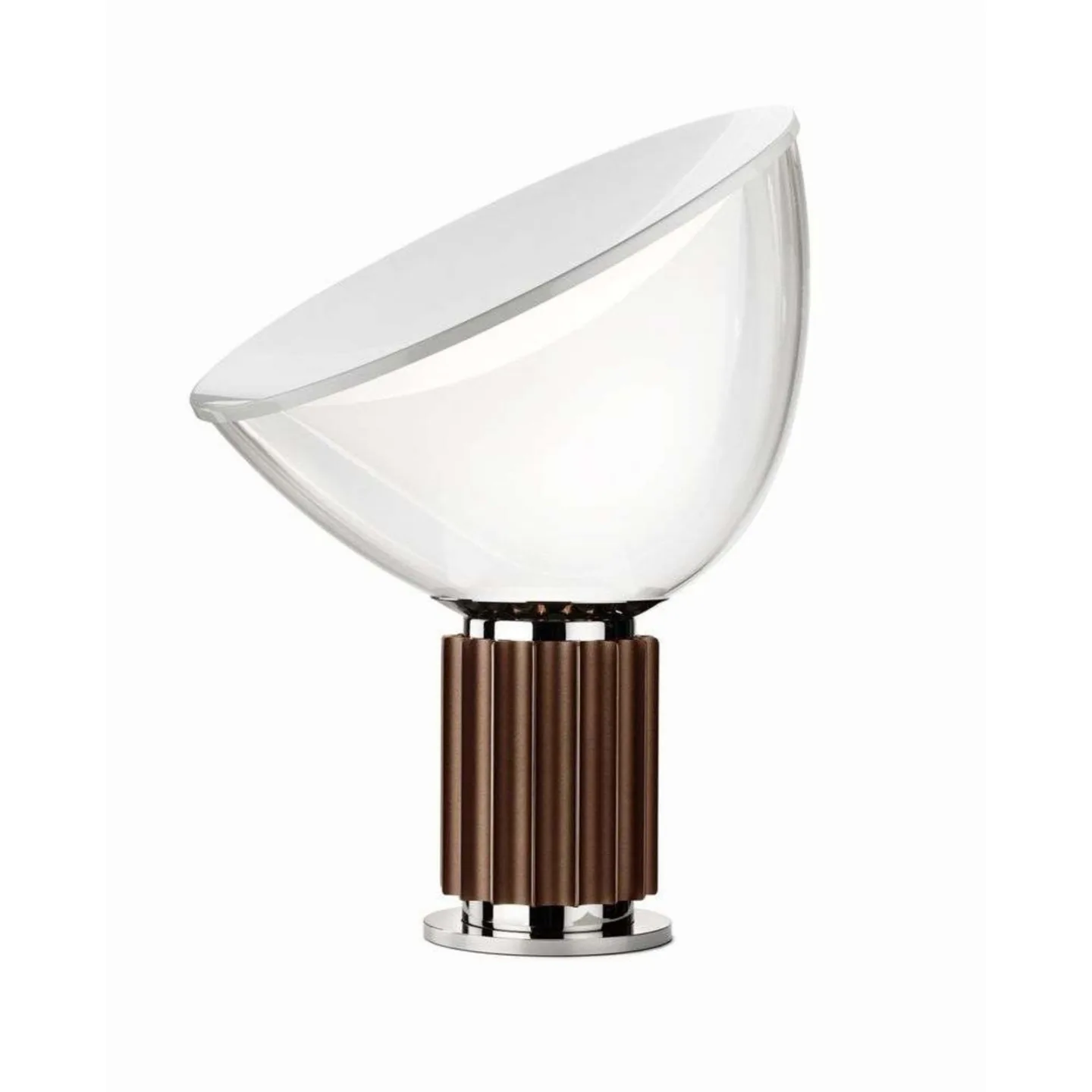 Taccia LED Bordslampa Small Bronze - Flos - Vardagsrum - Metall