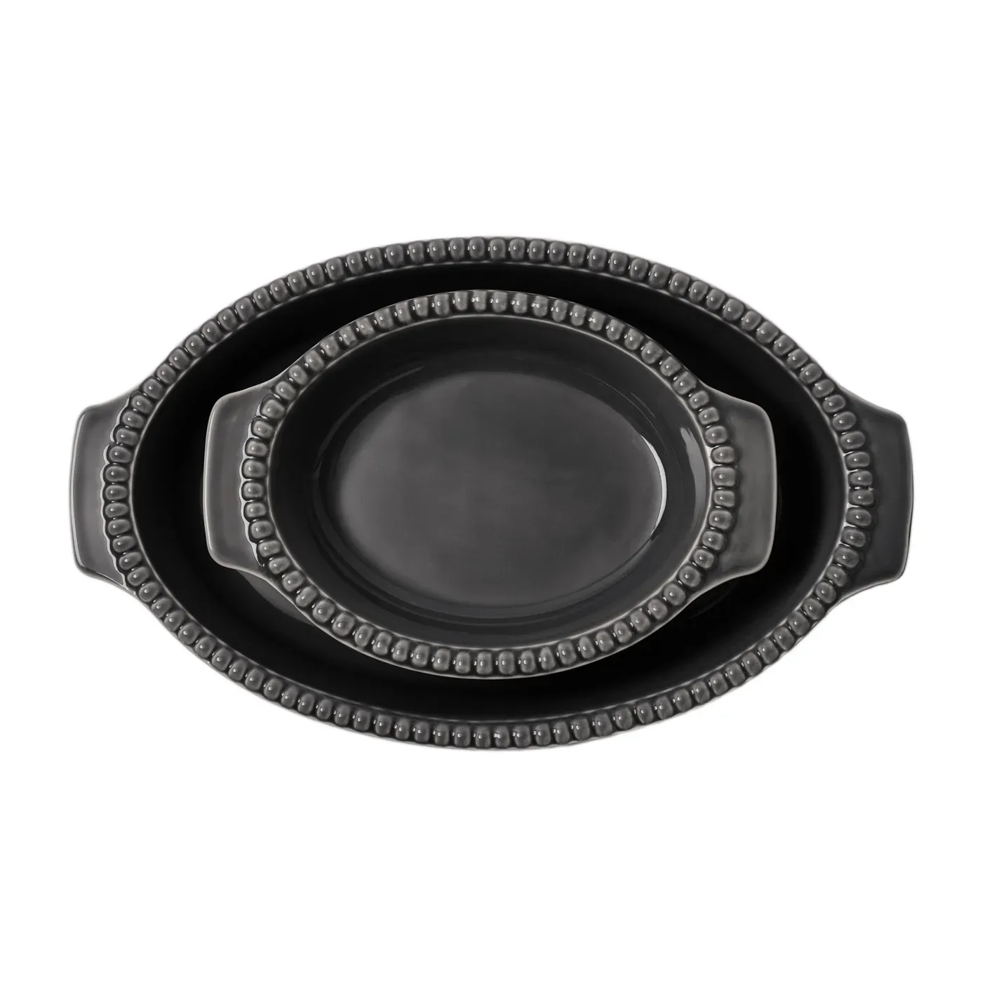 PotteryJo Daria ugnsform 26 cm Clean grey