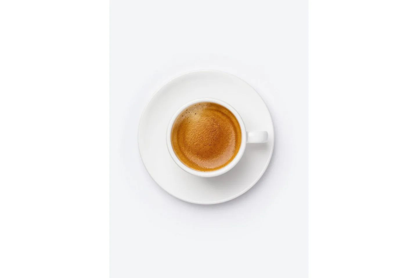 Poster Skimmed coffee 50x70 cm - Brun/Vit