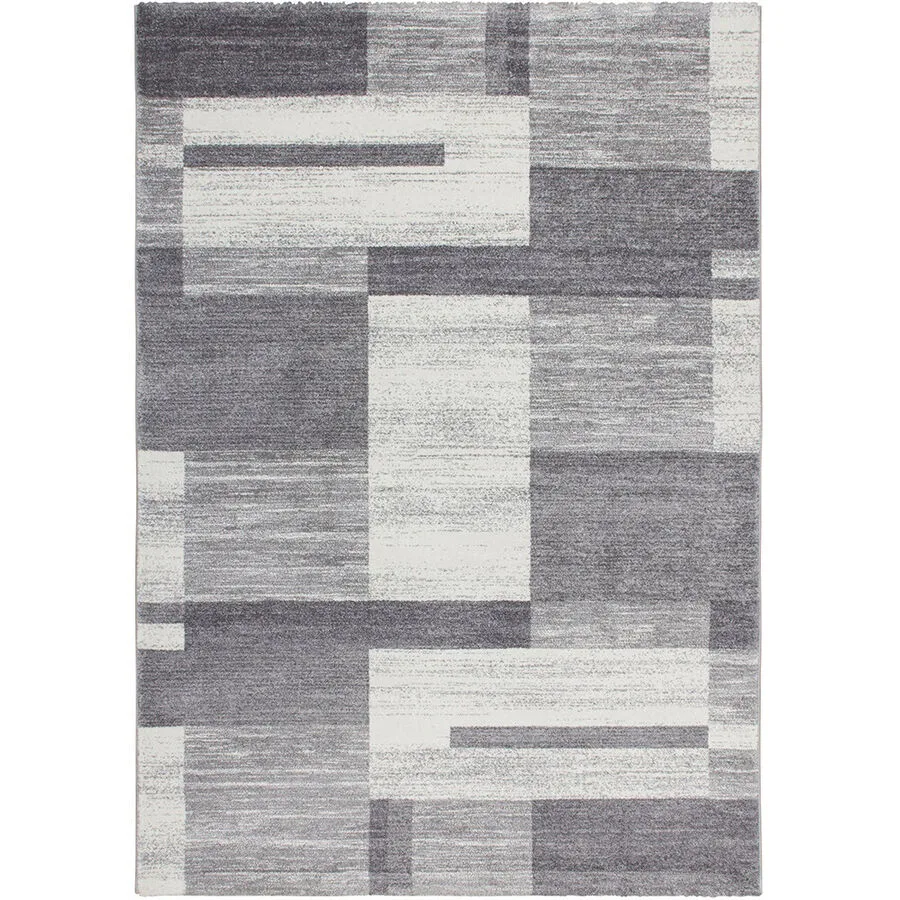 Teppich Feeling Grau Symmetrie Polypropylen 230 x 160 cm