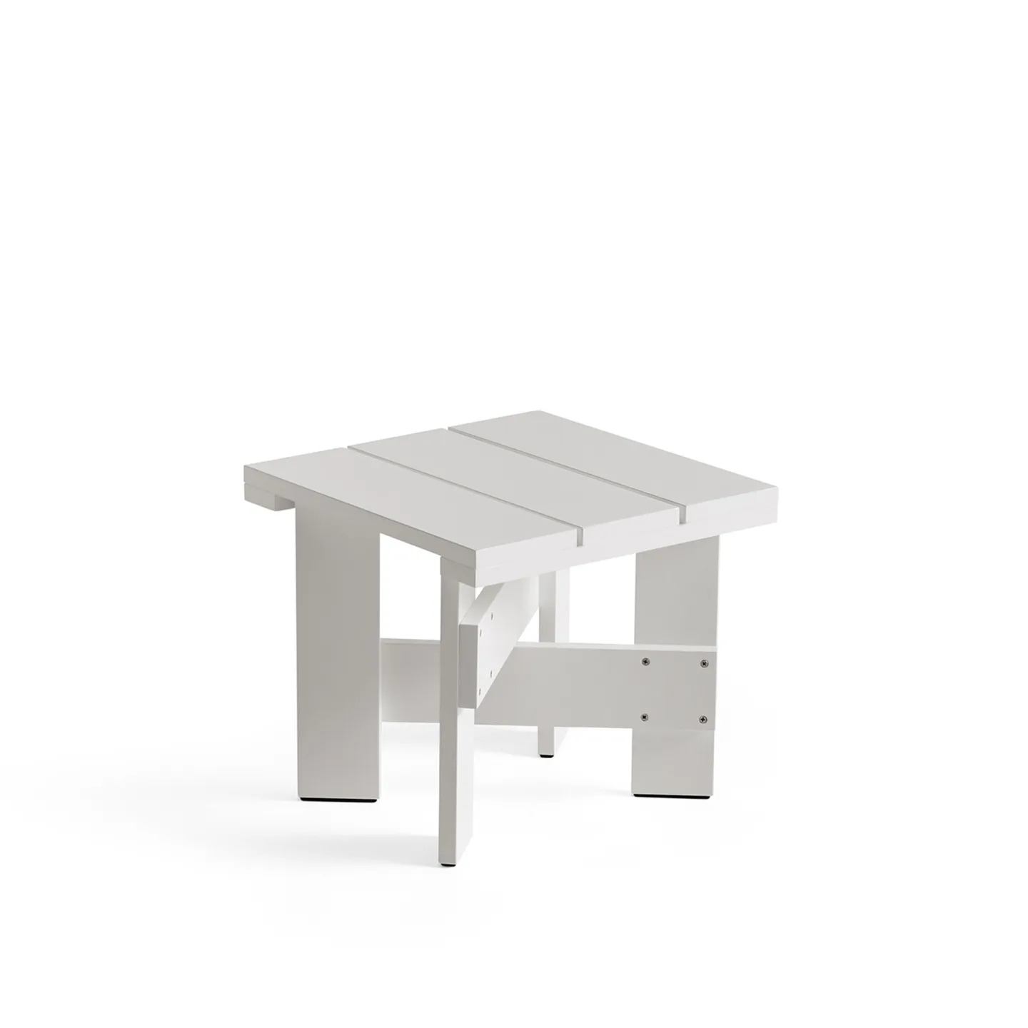 HAY - Crate Low Table / White - Småbord och sidobord utomhus - Gerrit Rietveld - Vit - Trä