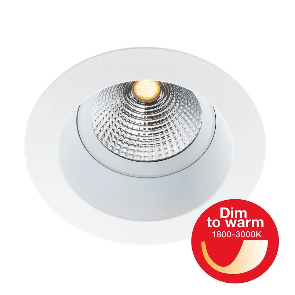 Takspot OneSoft Dim to Warm 1800-3000K IP54 36° Vit