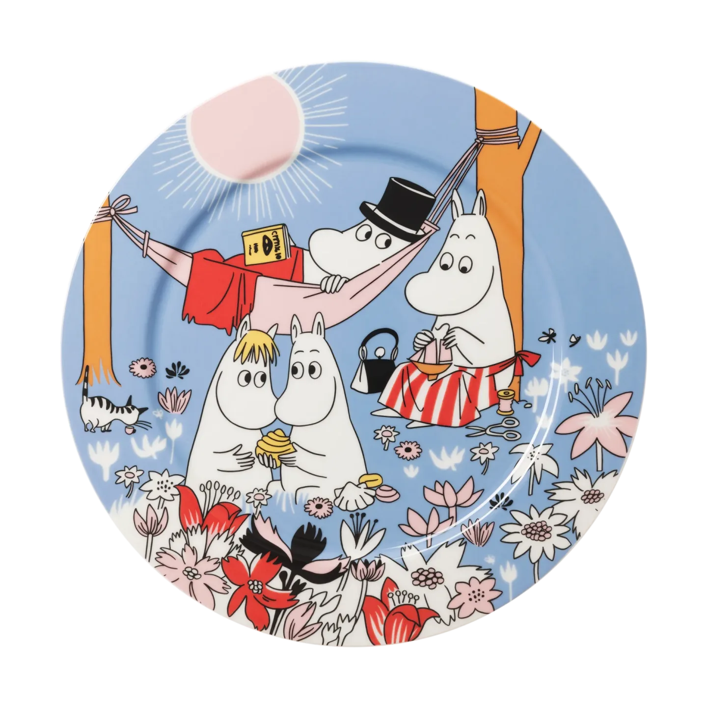 Moomin Arabia Family time Mumin Servierplatte Ø30 cm