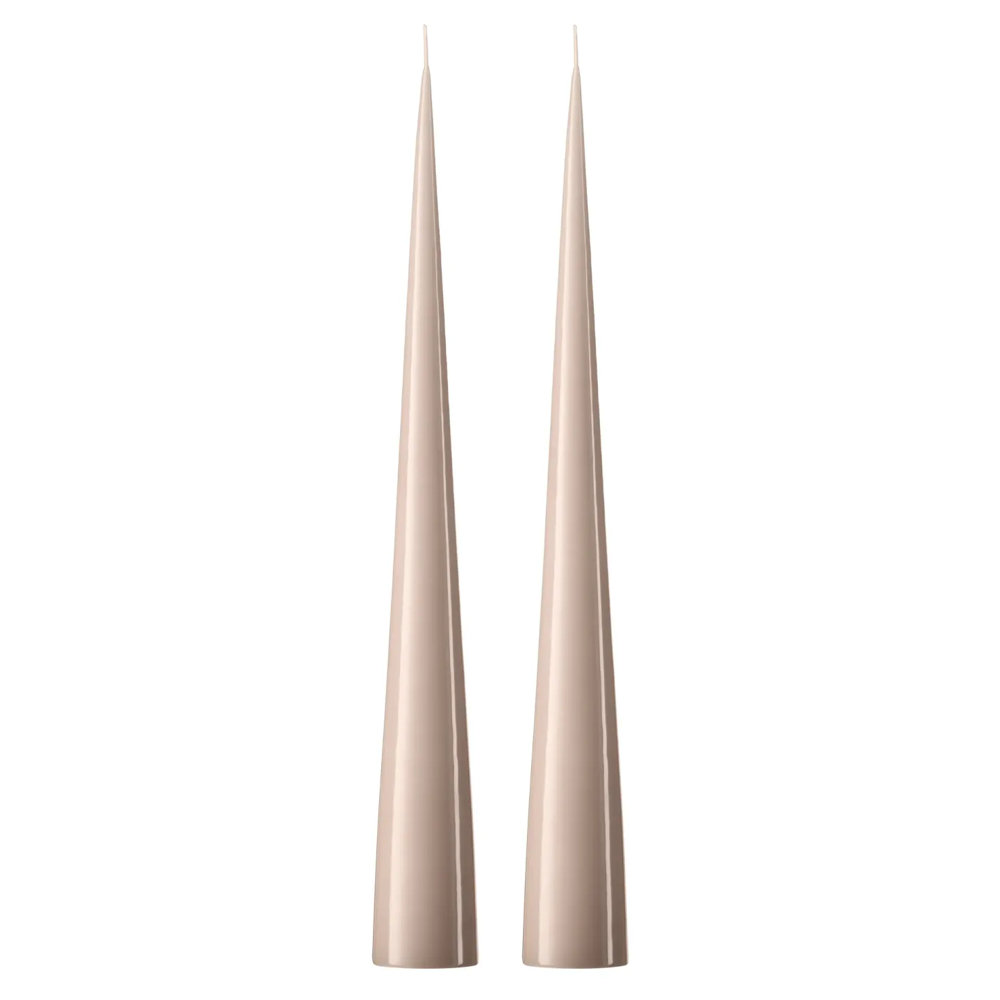 ester & erik ester & erik konljus 37 cm 2-pack lackad Linen grey 22-0