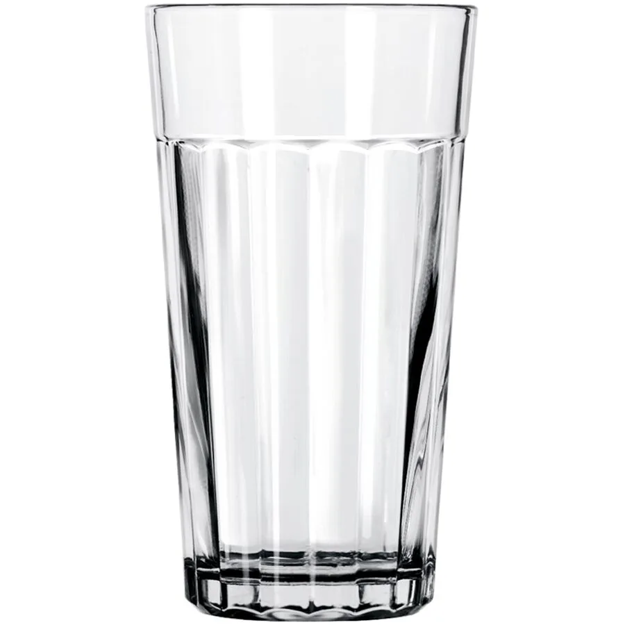 Trinkgläser-Set Paneled Tumblers Transparent Glas 0.473 l