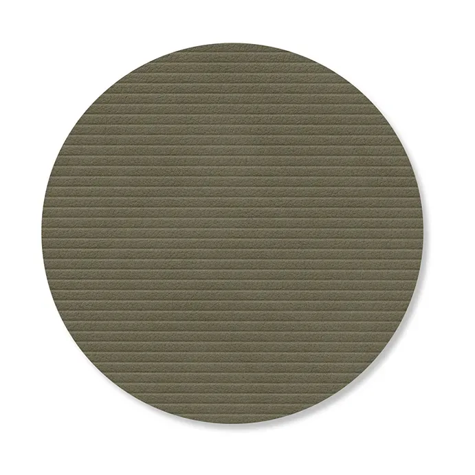 LIND DNA Corduroy Glasuntersetzer Army green, circle
