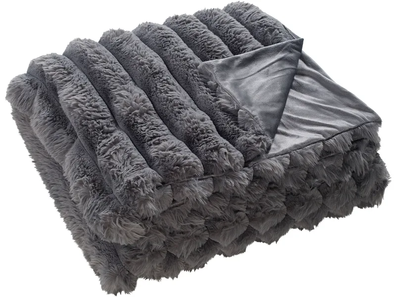 Decke STEVEN 150x200cm grau