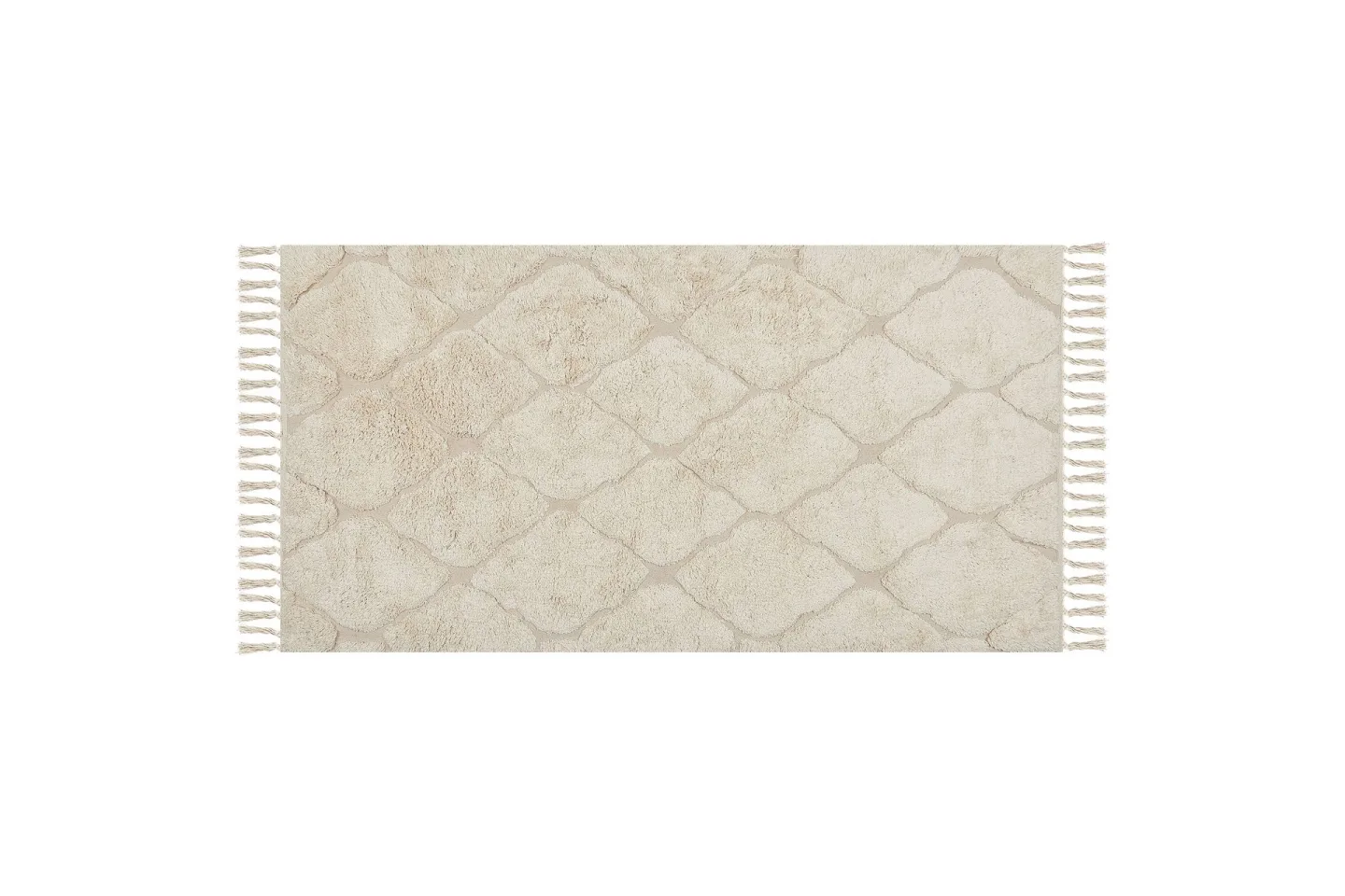 Bomullsmatta Silchar 80x150 cm - Beige