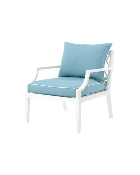 Bella Vista Armchair White