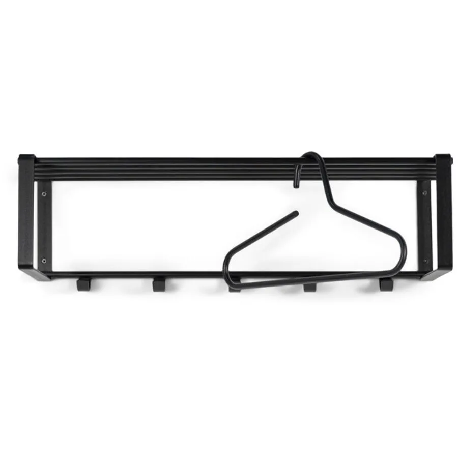 Spinder Design Garderobe Hesta Schwarz Stahl 19 cm