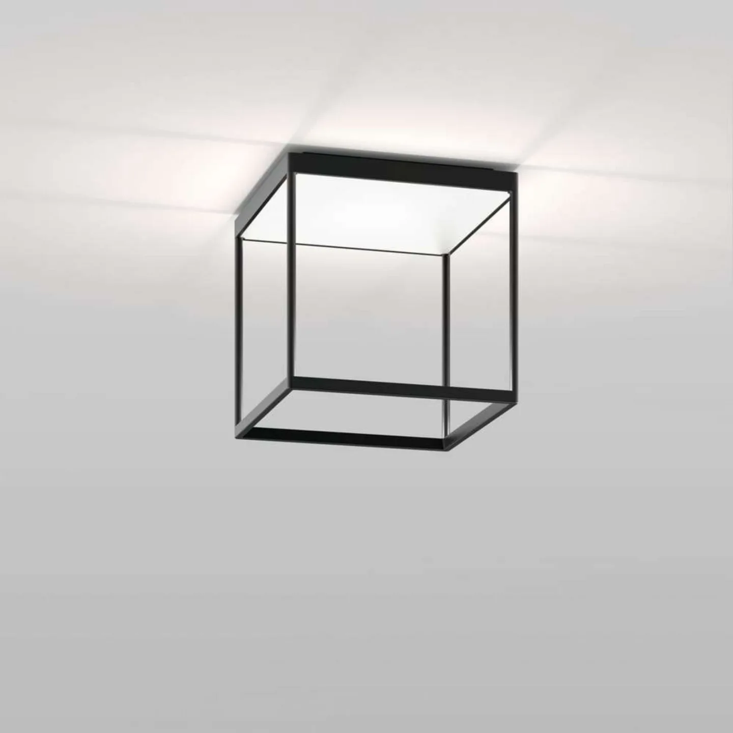 Reflex 2 LED-taklampe, hvit, svart - Serien Lighting - Stue - Aluminium