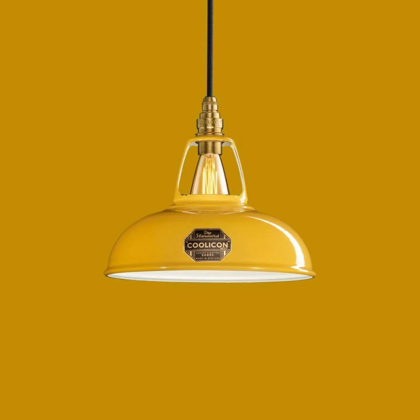 Original 1933 Design pendellampa Deep Yellow - Coolicon - Vardagsrum - Metall