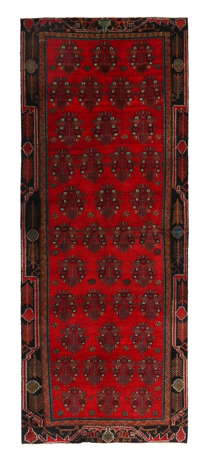 Orientalsk teppe Hamedan 297 x 116 cm