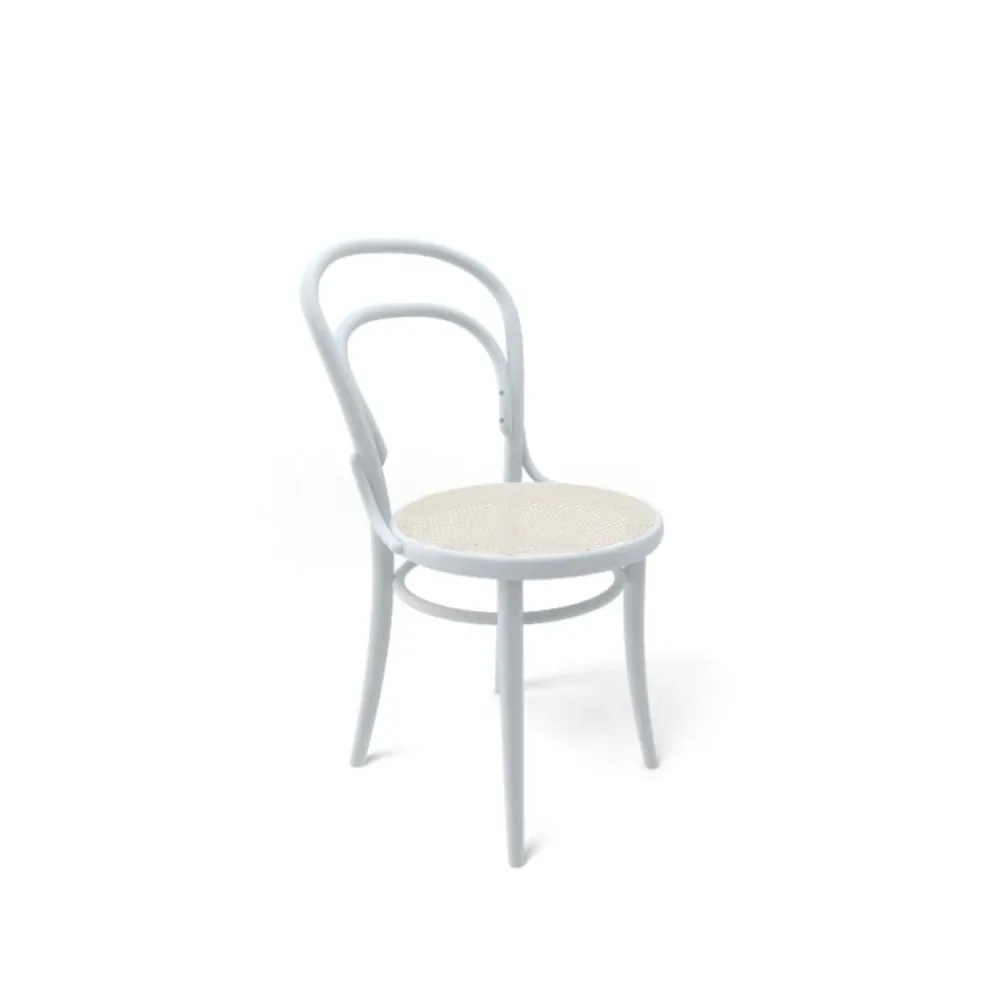 TON Ton no.14 Stuhl B20-New Rattansitz weiß