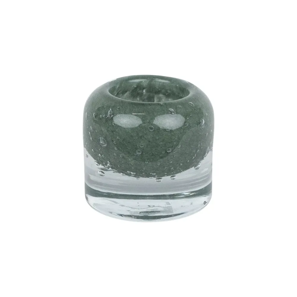 Olsson & Jensen Leah Teelichthalter Ø7,5 cm Moosgrün