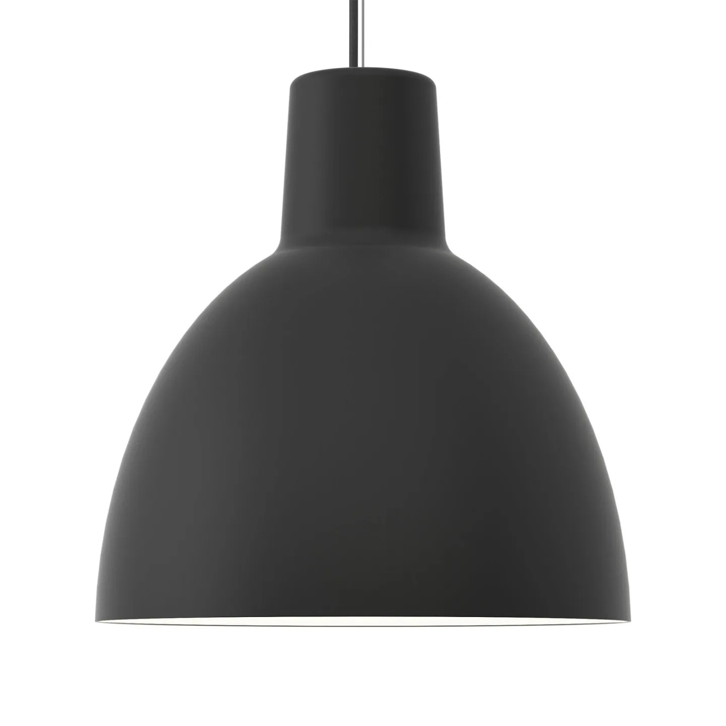 Toldbod 400 Pendelleuchte Schwarz - Louis Poulsen - Wohnzimmer - Design - Metall - Einflammig