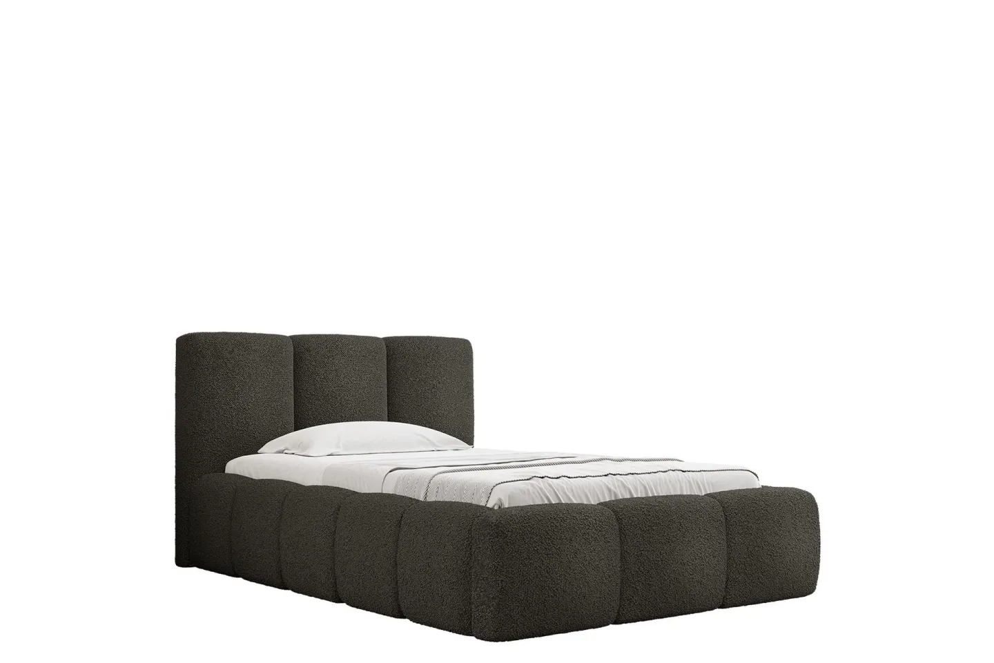 Salvenor Sängram med Förvaring 90x200 cm - Grå