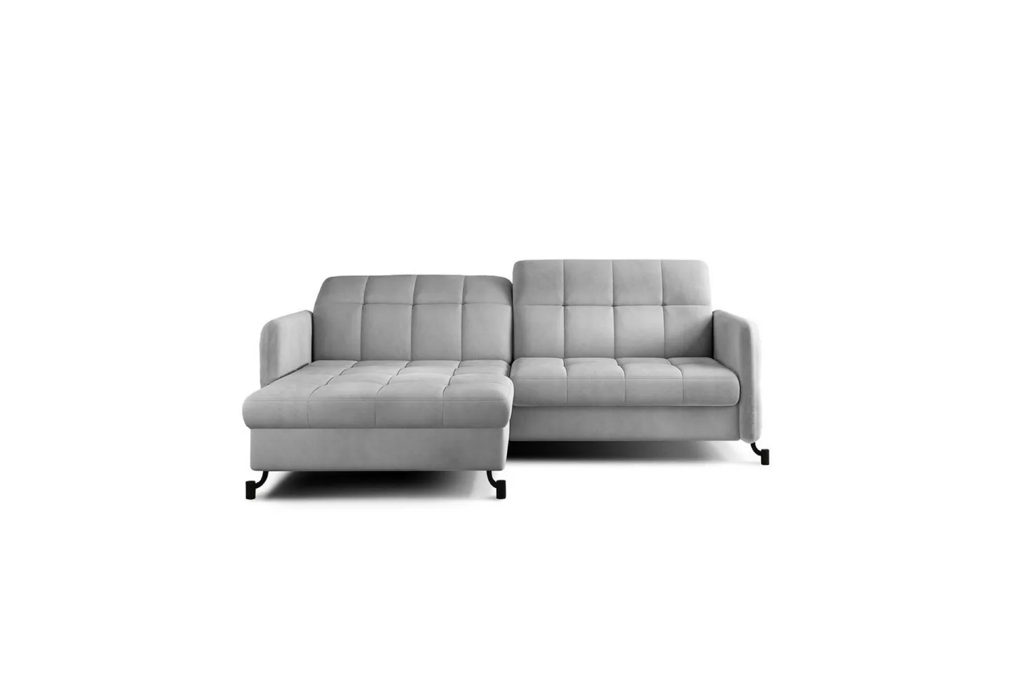Hörnsoffa Eltap Lorelle 225x160x105 cm - Monolit 84, Ljusgrå, Vänster