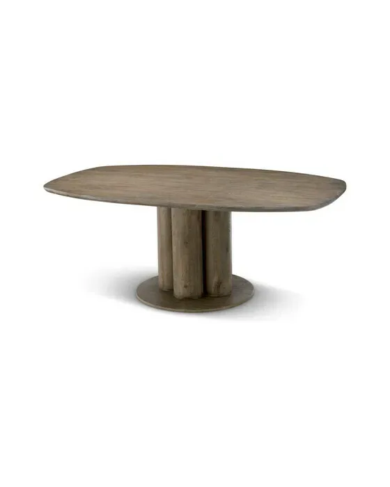Westwood Dining Table Silverstone Oak Veneer