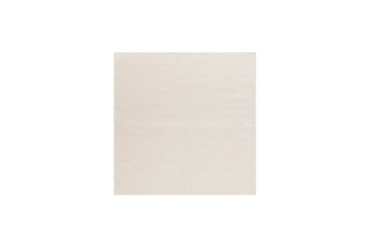 Ullmatta Molly - 200x200 cm, Creme