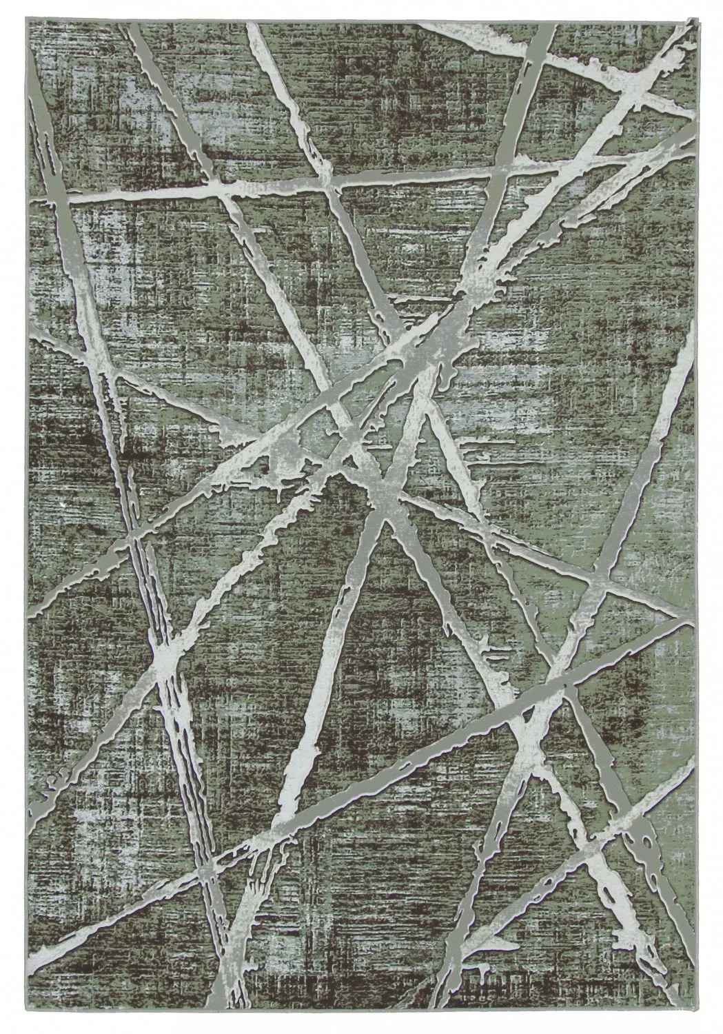 Wilton-teppe - Lagos (grå) (Størrelse: 200 x 280 cm)