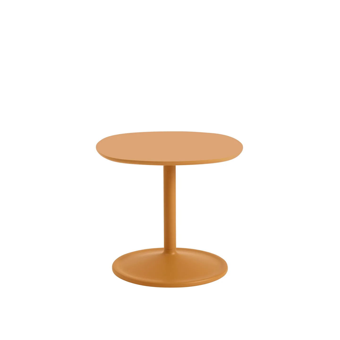 Muuto - Soft side table H 40cm orange - Sidobord - Jens Fager - Orange - Metall/Plast