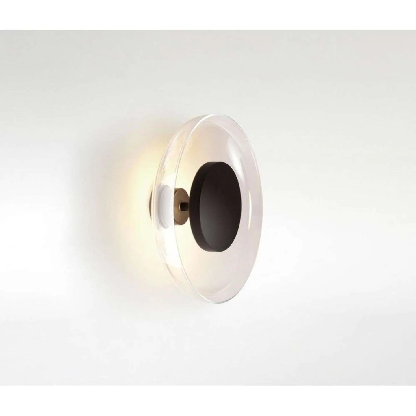 Aura Plus væglampe On/Off Translucent - Marset - Stue - Design - Plastik - Rund