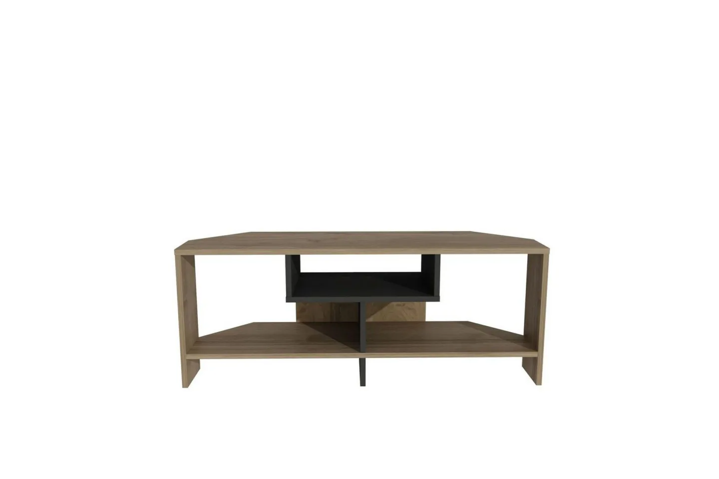 Torlin Tv-bänk 120 cm - Valnöt/Vit