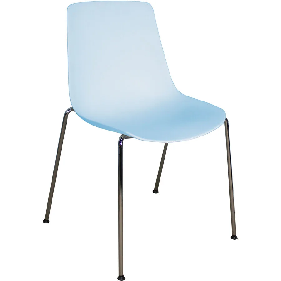 Bürostuhl Livio hellblau Polypropylen H 88 cm