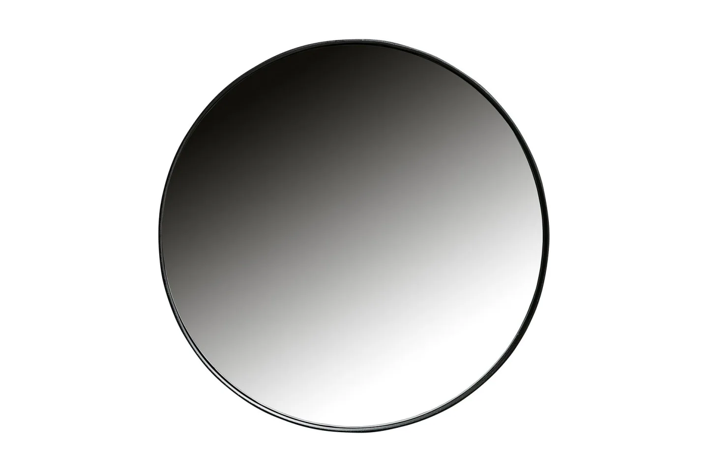 Biella Spegel 50 cm Rund - Svart