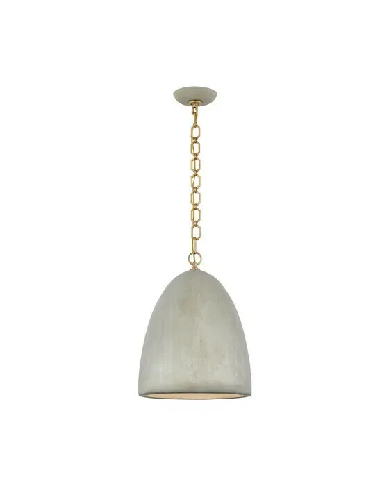 Elliot Dome Pendant Portland Gray M